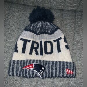 New England patriots winter hat with wool one size‎ fits most